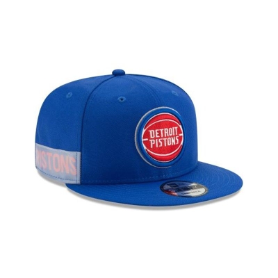 Detroit Pistons Gorra | New Era NBA Clear Feature 9fifty Snapback Cap Mexico - Azules